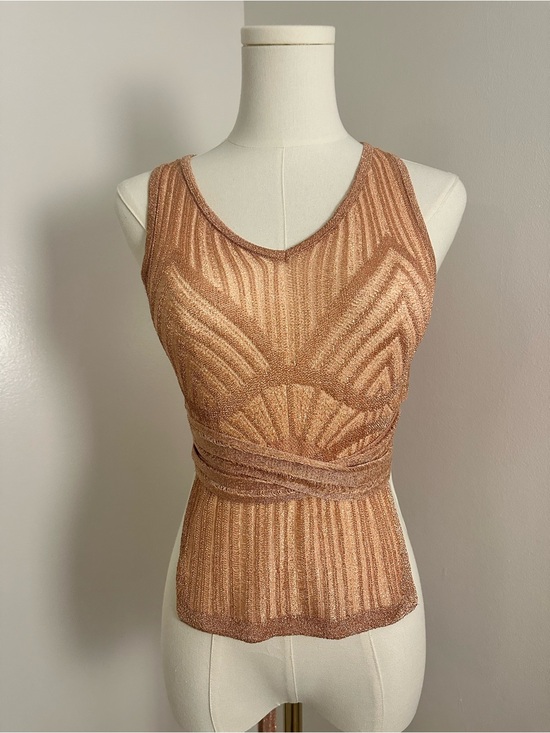 Missoni Tops - Missoni Shimmery Copper Knit top
